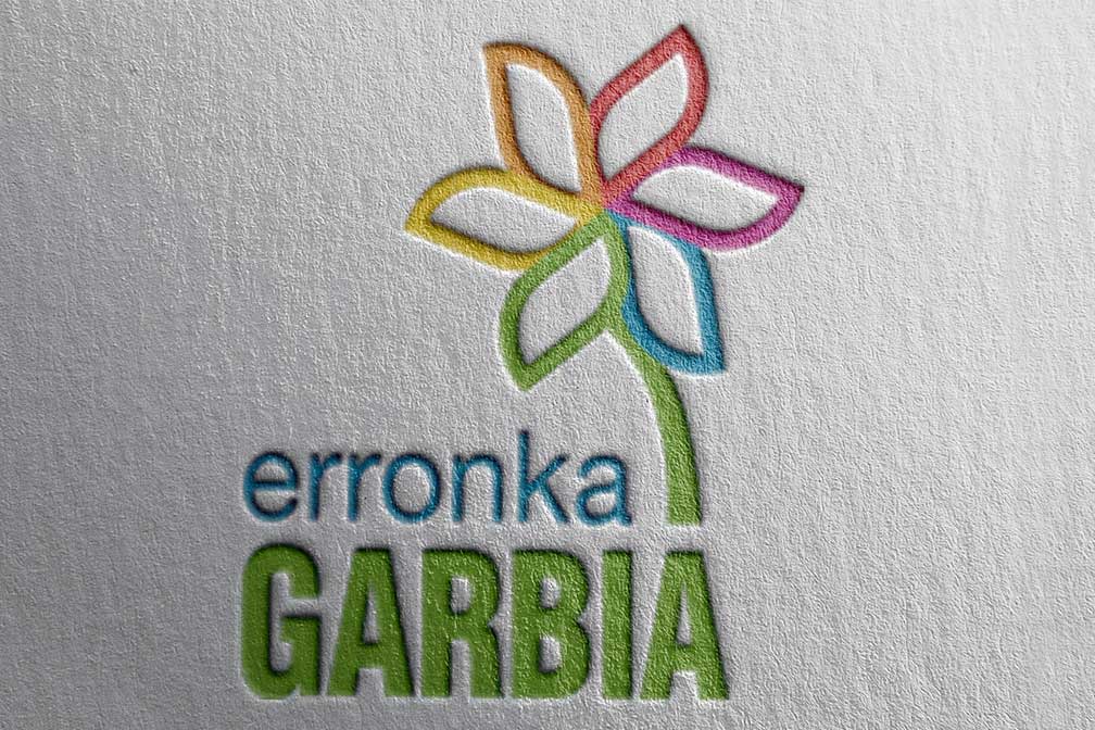 Nueva europa diseño logo erronka garbia